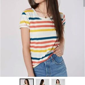 BKE striped knit tee